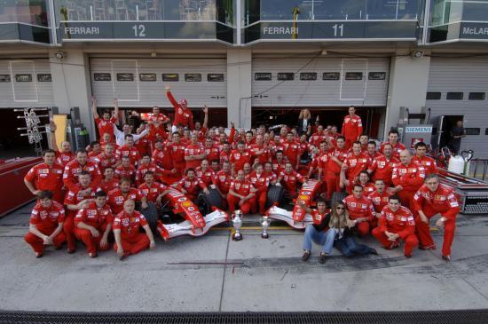 L'équipe Ferrari